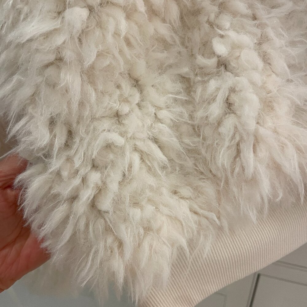 Reformation Fuzzy Furry Coat